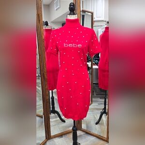 Red Bebe Dress